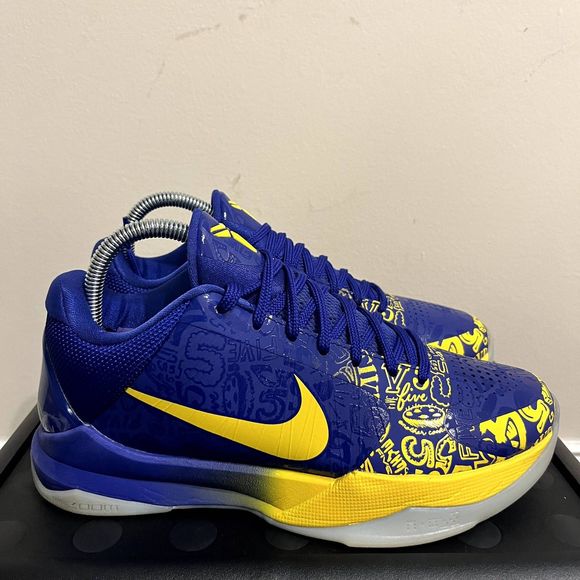 Nike Zoom Kobe 5 Protro \'5 Rings\' Basketball Shoes Size 6
